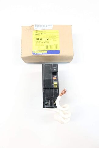 SQUARE D QO250GFI قاطع دائرة مقولب 2P 50A 120/240V-AC in Kuwait