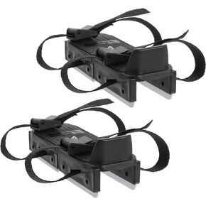 Tofficu ’s Ice Skates with Fixing Straps, Black Double Runner Ice Skating Training Aid for Beginners, Adjustable Outdoor Skates for ’ Winter Sports in Kuwait
