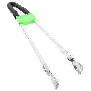 Operitacx Long Garbage Picker Grabber - Heavy Duty Long Metal Trash Tong with Anti-Slip Handle - Ergonomic Litter Pickup Tool for Outdoor Yard Trash Collecting in Saudi Arabia
