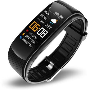 Heartcalm Wrist Monitor Smart Fitness Tracker Watch for Women Men, IP67 Waterproof Activity Tracker with Step Counter, Sleep Monitor, Smart Notifications, Sports Modes, Digital Wristband in Saudi Arabia