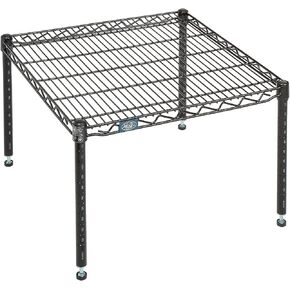 Nexel Black Epoxy Wire Dunnage Rack, 24" W x 24" D x 14" H in Saudi Arabia