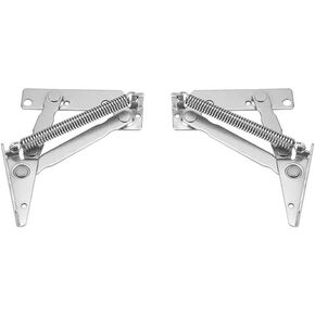 Folding Spring Hinge 10KG 80 Degree Cabinet Door Lift Up Stay Flap Top Support 1Pcs in Kuwait