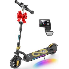 Gyroor H40 Kids Electric Scooter 180W 10MPH LED Lights Ages 6 12 in Saudi Arabia