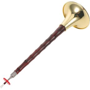 ibasenice D Key Traditional Chinese Suona Musical Instrument for Beginners and Performers, Resin Abs High Strength Anti-corrosion Folk Wind Instrument Purple Sandalwood Finish, Lightweight in Kuwait