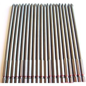 Generic 100 INDUSTRIAL 6"" SCREW BITS #2 PHILLIPS MAGNETIC TIP SB6P2 DRIVER DRILL Index-PRO-Z1-756 in Saudi Arabia