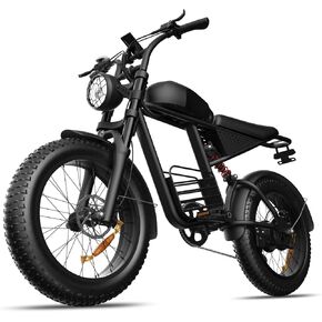 Electric Bike for Adults, 1000W/1500W/3000W Ebike 48V 15/20/35AH E Bike 20" Fat Tire 30/34/37MPH 40/47/100 Miles Adult Electric Bicycles, 3 Modes Electric Dirt Bike, All-Terrain Off-Road Motorcycle in Saudi Arabia