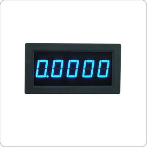 1 قطعة YB5145B LED الفولتميتر الرقمي 4 1/2 الجهد متر عرض اختبار DC200mV/2 فولت/20 فولت/100 فولت/200 فولت/300 فولت/500 فولت/600 فولت 4.5 فولت عداد لوحة (أزرق ، DC20V ، مصدر الطاقة DC5V) in Kuwait