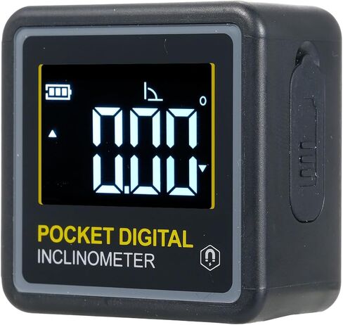 Fafeicy Digital Angle Finder ABS Magnetic Digital Inclinometer 4 X 90° 0.05° Resolution Rechargeable Angle Measurement Tool for Woodworking Table Saw Miter Construction in Kuwait