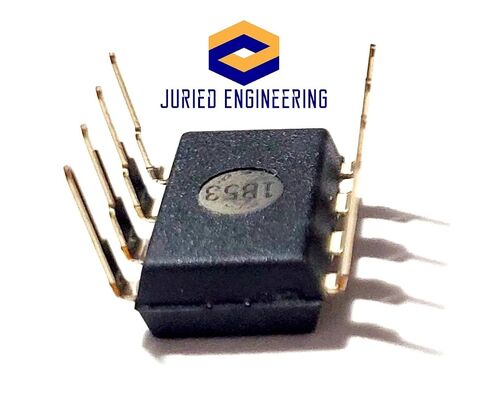 TL072CP IC مضخم تشغيلي مزدوج منخفض الضوضاء JFET ومآخذ DIP ذات 8 سنون مع دبابيس اتصال آلية صديقة للوحة التجارب (عبوة من 10 قطع) in Kuwait