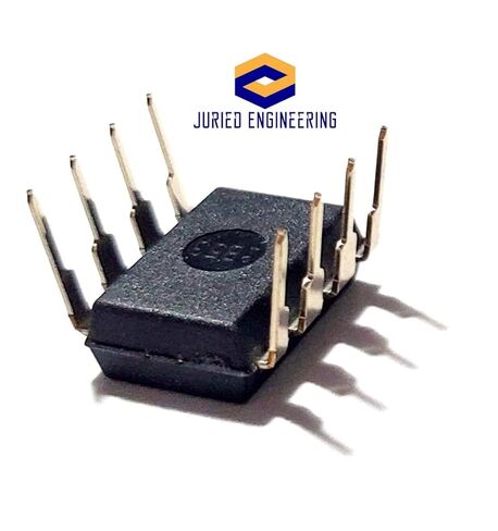 TL072CP IC مضخم تشغيلي مزدوج منخفض الضوضاء JFET ومآخذ DIP ذات 8 سنون مع دبابيس اتصال آلية صديقة للوحة التجارب (عبوة من 10 قطع) in Kuwait