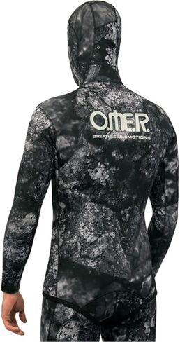 سترة Omer Blackstone 5 مم للرجال من Camo Wetsuit، رمادي in Kuwait
