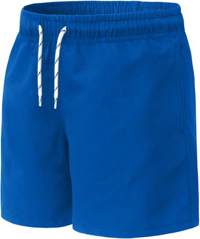 MEILONGER Boys Swim Trunks Kids Swimwear Bathing Suits Quick Dry Beach Board Shorts with Mesh Lining Adjustable Drawstring in Kuwait
