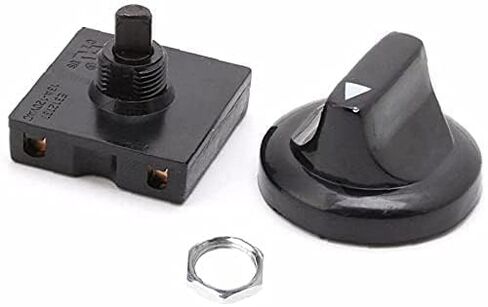 A Set Rotary Switch 4 Position 3 Speed Selector Switch Governor with Button Fan Speed Governor Fan Isolator Switch Professional Ceiling Fan Wall Controls Ceiling Fans Accessories in Kuwait