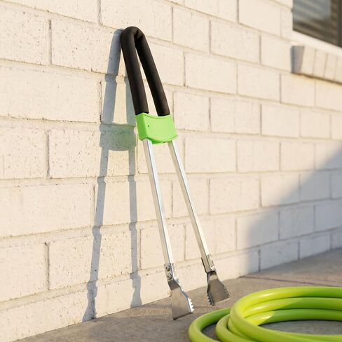 Operitacx Long Garbage Picker Grabber - Heavy Duty Long Metal Trash Tong with Anti-Slip Handle - Ergonomic Litter Pickup Tool for Outdoor Yard Trash Collecting in Saudi Arabia