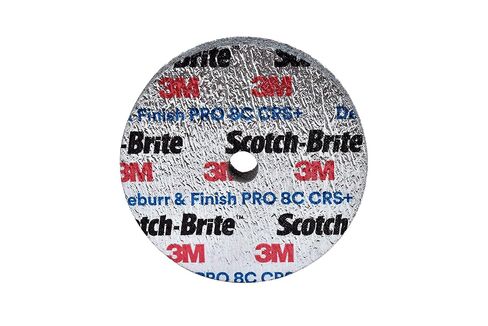 عجلة Scotch-Brite Deburr and Finish PRO الموحدة، 6 بوصة × 1/2 بوصة × 1 بوصة، 8C CRS+، 4 لكل علبة in Kuwait