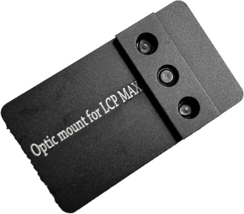 Optic Mount Plate for Ruger LCP MAX - Compatible with Holosun 507K, Holosun 407K, ESP, ESP Carry, Crimson Trace CTS-1550, and ADE RD3-018 Spike, RD3-021 Nuwa, RD3-021 PRO, RD3-030 Apollo Red Dot in Kuwait