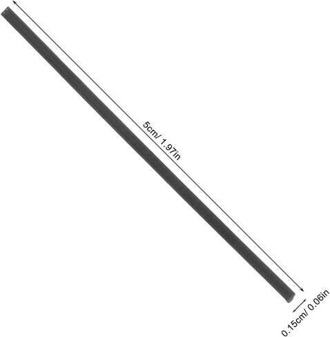 BESPORTBLE 60pcs Guitar Fingerboard Side Dot Markers 2mm X 50mm Black and White Abs Inlay Rods for Precise Positioning, Versatile Compatibility with Bass and Ukulele, for Guitar Repair in Kuwait