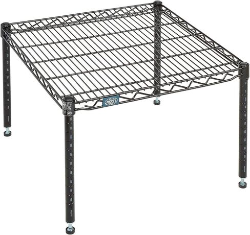 Nexel Black Epoxy Wire Dunnage Rack, 24" W x 24" D x 14" H in Kuwait