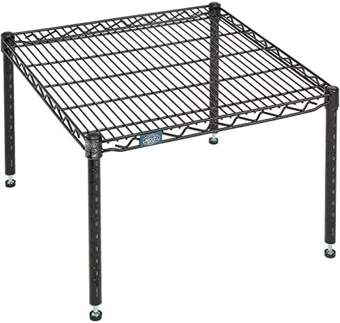 Nexel Black Epoxy Wire Dunnage Rack, 24" W x 24" D x 14" H in Kuwait