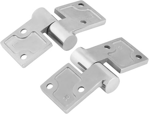 Stainless Steel Polished Left Right Hand Pull Apart Hinge Hardware Accessories 1Pcs(Left) in Kuwait