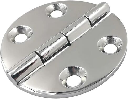 Casting Hinge Flat Cabinet Doors for Windows Round Cast Strap Deck Hardware 1Pcs in Kuwait