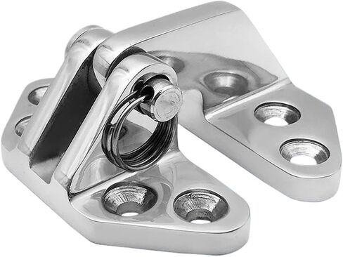 Stainless Steel Hatch Hinge with Quick Release Pin Solid Cast Accessories Hardware 1Pcs in Kuwait
