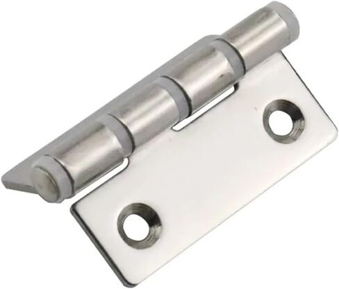 304 Stainless Steel Solid with Rubber Pad Buffer Hinge 1Pcs in Kuwait