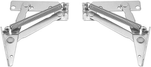 Folding Spring Hinge 10KG 80 Degree Cabinet Door Lift Up Stay Flap Top Support 1Pcs in Kuwait