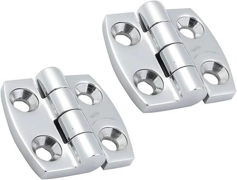 316 Stainless Steel Pontoon Door Hinges 38mm Accessories Hardware 2Pcs in Kuwait