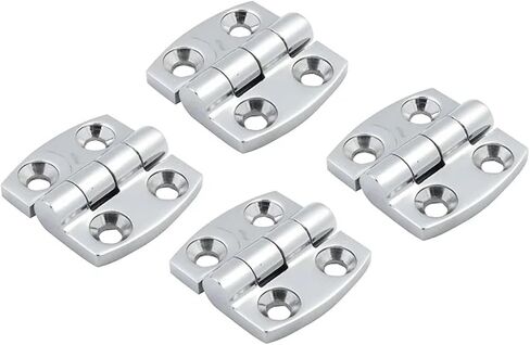 316 Stainless Steel Pontoon Door Hinges 38mm Accessories Hardware 2Pcs in Kuwait