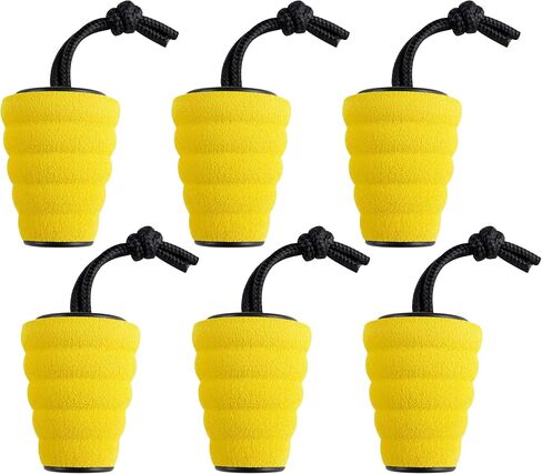 GanFindX 4 Pack Glitter Black Kayak Scupper Plug Kit, Fits 1.4-1.7" scuppers, High Elasticity Fits Most Drain Holes & EVA Meterial in Saudi Arabia