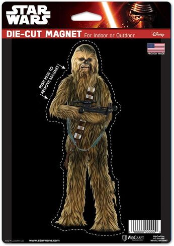 WinCraft Star Wars Star Wars Star Wars 6.25" x 9" Die Cut Logo MagnetWinCraft Star Wars 6.25" x 9" Die Cut Logo Magnet, Multicolor, NA in Kuwait
