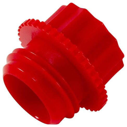سلسلة Caplugs P-28B P - قابس بلاستيكي ملولب لتركيبات أنابيب NPT/NPS، 1000 حزمة، أحمر HD-PE، حجم الخيط NPS 1/4 بوصة مدبب ومستقيم، مؤقت، حماية من الخيط، منع التسرب (99191151) in Saudi Arabia