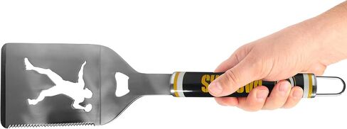 Siskiyou Sports NFL Green Bay Packers 3 pc Steel BBQ Tool Set, One Size, Team Colors in Kuwait