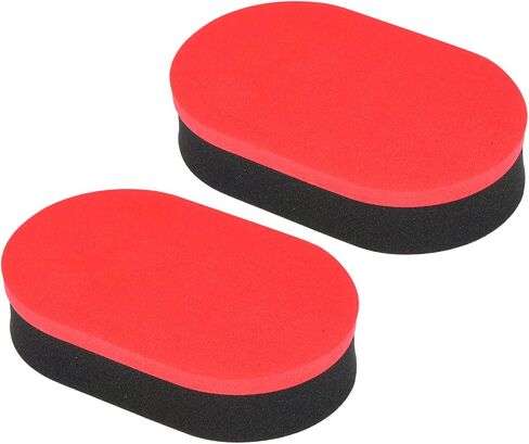 PATIKIL Table Tennis Rubber Cleaner, 2 Pack Ping Pong Cleaning Sponge Paddle Cleaner Racket Care Soft, Red Black in Kuwait