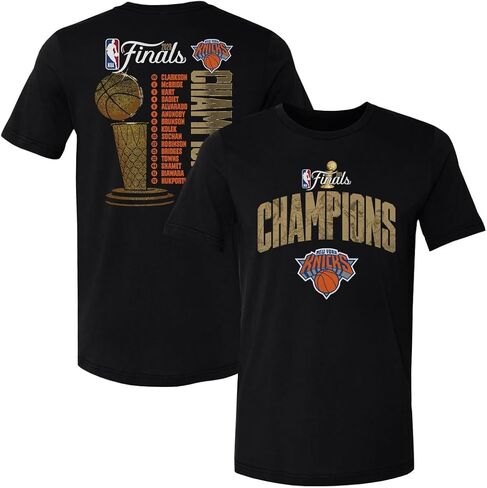 500 LEVEL New York Knicks NBA Finals 2026 Champions Roster F&B Shirt in Kuwait