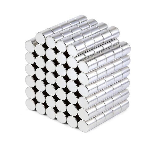 200 Pieces 5x1.5mm(0.196x0.059inches) Strong Small Round Magnets, Neodymium Magnets for Fridge Stickers, 3D Printing, Crafts, DIY, Miniature Models, Office, Classroom and Science Projects in Kuwait