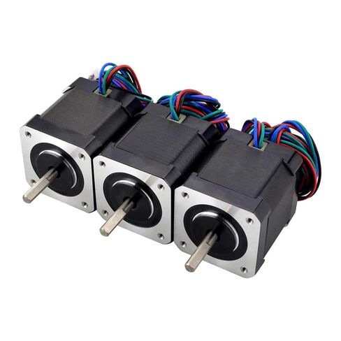 17HS19-2004S1 Stepper Motor 48mm 59Ncm 42 Nema17 Step 2A 1m Cable 4-Lead for 3D Printer CNC 1Pcs(17HS19-2004S1 x 3pcs) in Kuwait