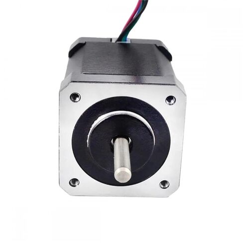 17HS24-2104D محرك متدرج بعمود مزدوج 65Ncm ثنائي القطب 42x60 مللي متر 2.1A 4-Lead للطابعة CNC XYZ/3D 1 قطعة in Kuwait