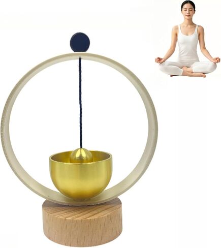 وعاء الغناء النحاسي، وعاء صوت شفاف مصنوع يدويًا لتأمل اليوجا، وشفاء الشاكرا وتخفيف التوتر، هدية روحية مثالية للرجال والنساء in Kuwait