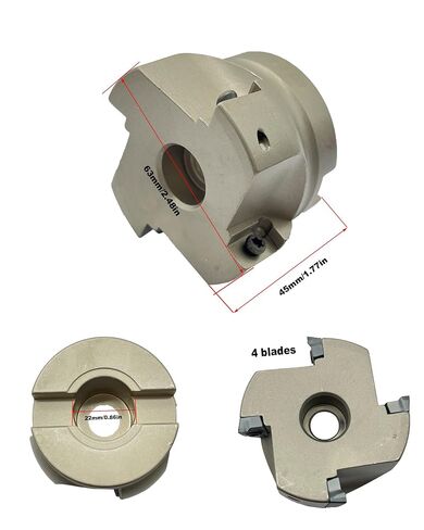 BAP400R 63-22-4T 2.48 بوصة 90 درجة كتف مربع قابل للفهرسة باستخدام الحاسب الآلي نهاية مطحنة طحن شل القاطع مع 10 قطعة APMT1604PDER طحن كربيد إدراج in Kuwait