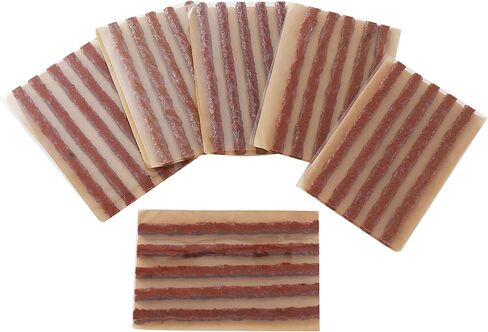 Tire Plugs 30pcs,Rubber Tire Repair Plugs Automotive Tire Puncture Repair Tool 4" x 1/4" for Tubeless Tires (30, Brown) in Saudi Arabia