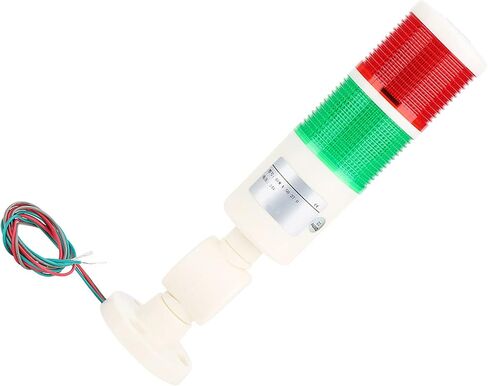 ضوء تحذير للآلة LED، BEM 50 2T D 24V DC برج الإشارة الصناعية، ضوء ثابت أحمر أخضر عالي السطوع، مع قاعدة قابلة للطي، لجسر البناء الهندسي الخارجي in Kuwait