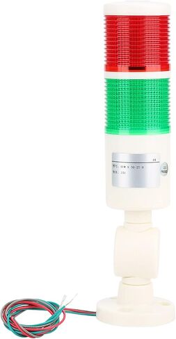 ضوء تحذير للآلة LED، BEM 50 2T D 24V DC برج الإشارة الصناعية، ضوء ثابت أحمر أخضر عالي السطوع، مع قاعدة قابلة للطي، لجسر البناء الهندسي الخارجي in Kuwait