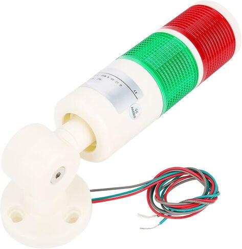 ضوء تحذير للآلة LED، BEM 50 2T D 24V DC برج الإشارة الصناعية، ضوء ثابت أحمر أخضر عالي السطوع، مع قاعدة قابلة للطي، لجسر البناء الهندسي الخارجي in Kuwait