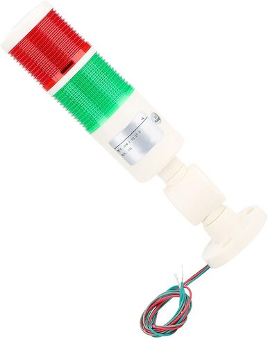 ضوء تحذير للآلة LED، BEM 50 2T D 24V DC برج الإشارة الصناعية، ضوء ثابت أحمر أخضر عالي السطوع، مع قاعدة قابلة للطي، لجسر البناء الهندسي الخارجي in Kuwait