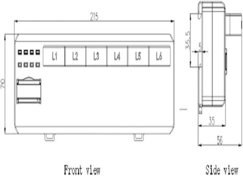 AIL160-6 Insulation Fault Locator Isolated System Locate 6 Circuits in Saudi Arabia
