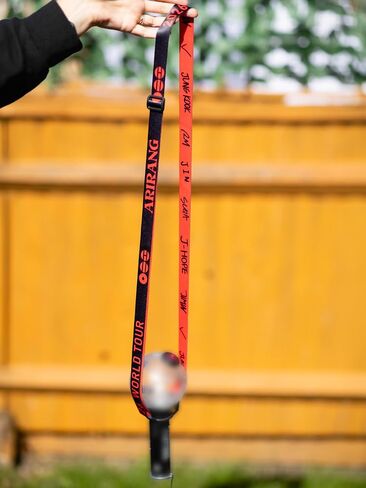 JUNIORE Kpop Lightstick Adjustable Shoulder Strap, Crossbody Lanyard Holder with Extra Long XL Lanyard. in Saudi Arabia