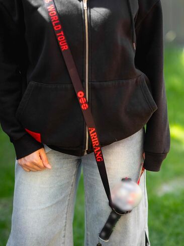 JUNIORE Kpop Lightstick Adjustable Shoulder Strap, Crossbody Lanyard Holder with Extra Long XL Lanyard. in Saudi Arabia