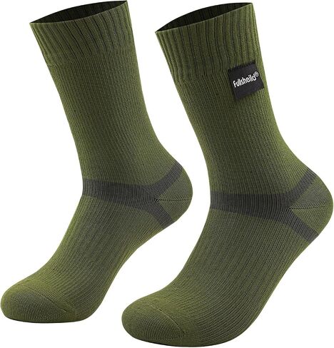 Fullsheild Waterproof Breathable Socks for Men Women Outdoor Athletic Water Proof Socks for Hiking Wading Skiing Fishing in Saudi Arabia